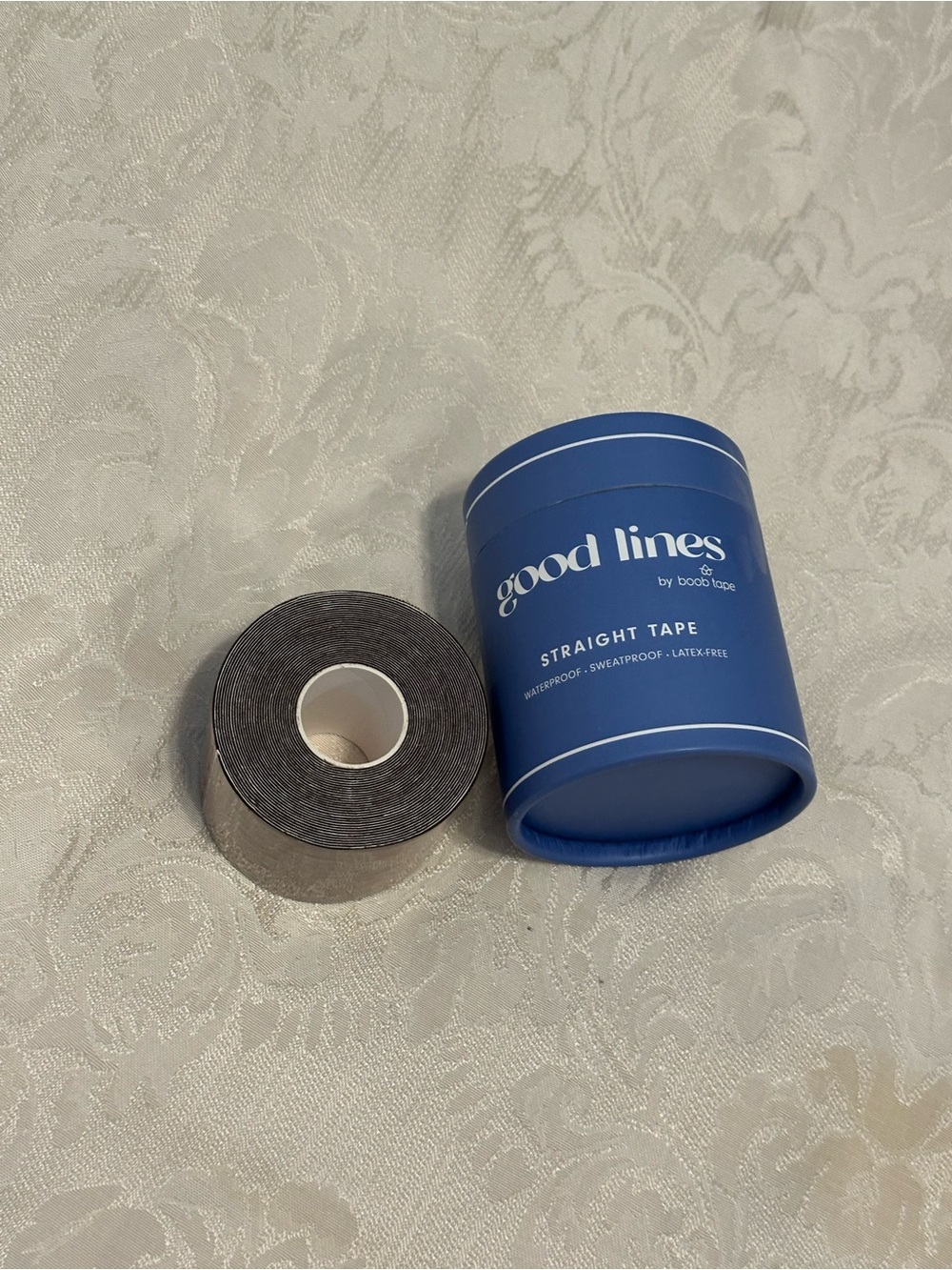 Blue Straight Tape - Skin-Friendly Adhesive